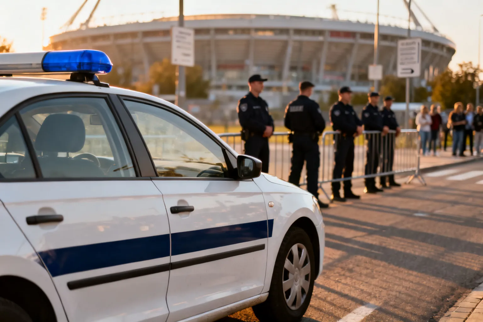 Policja zabezpieczała mecz ŁKS Łódź – Ruch Chorzów