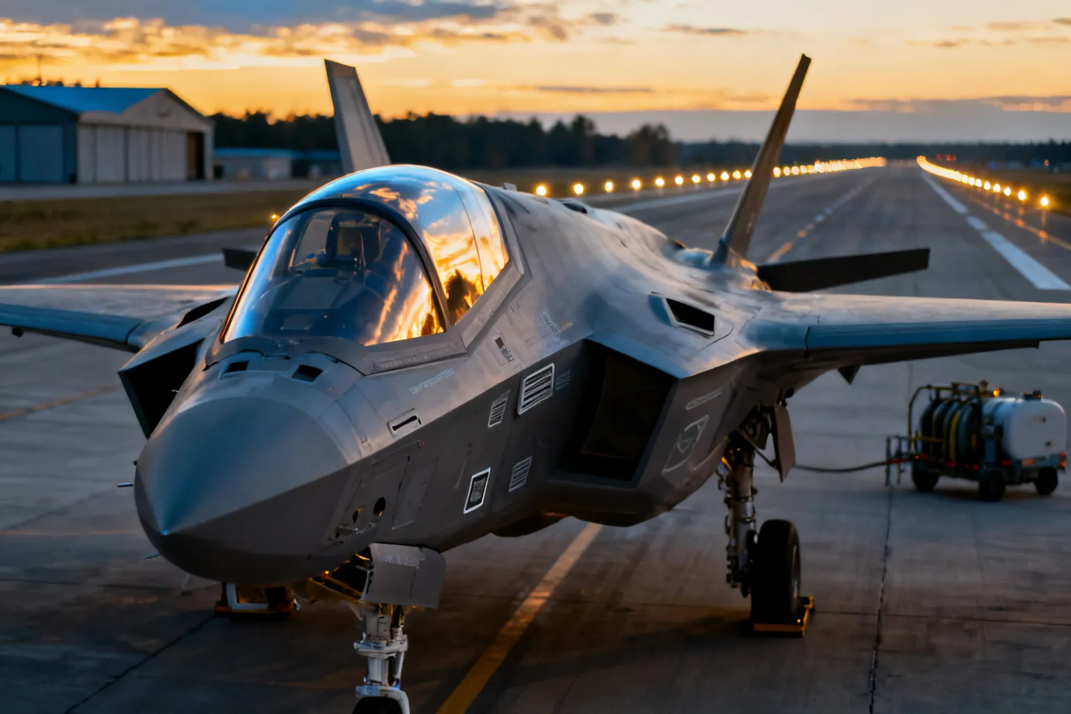 Do Łasku dotarł dziesiąty F-35 „Husarz”