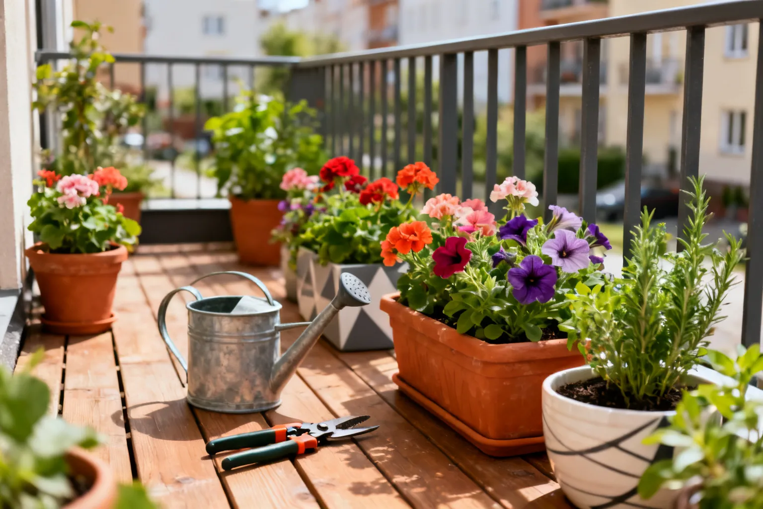 Kwiaty na balkon i taras — wybór gatunków i podstawy pielęgnacji