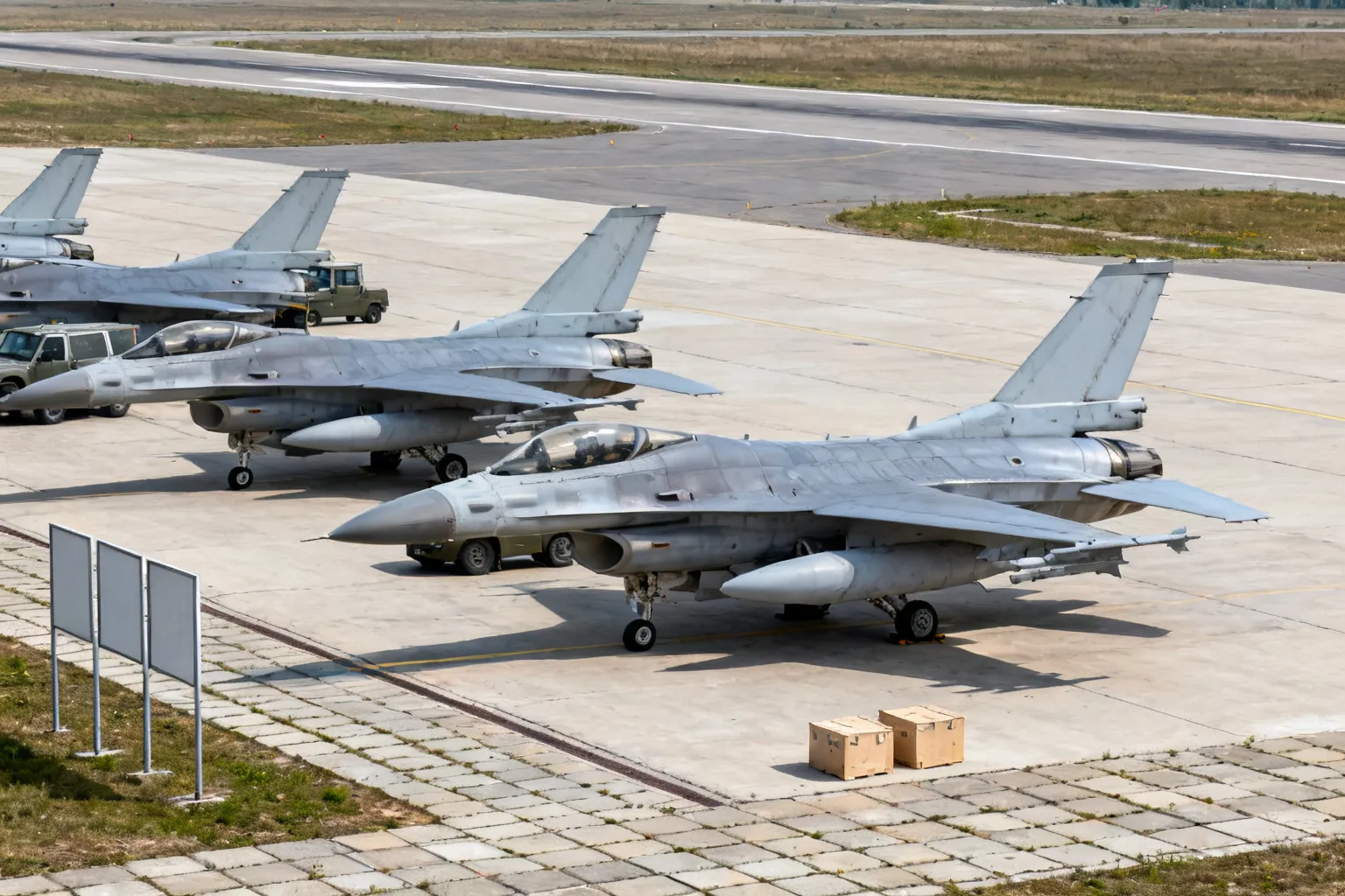 Przylot pięciu F-35 do Łasku potwierdzony przez MON