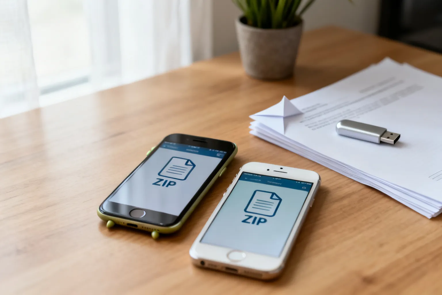 Jak otworzyć plik ZIP na telefonie — szybkie sposoby dla Android i iPhone