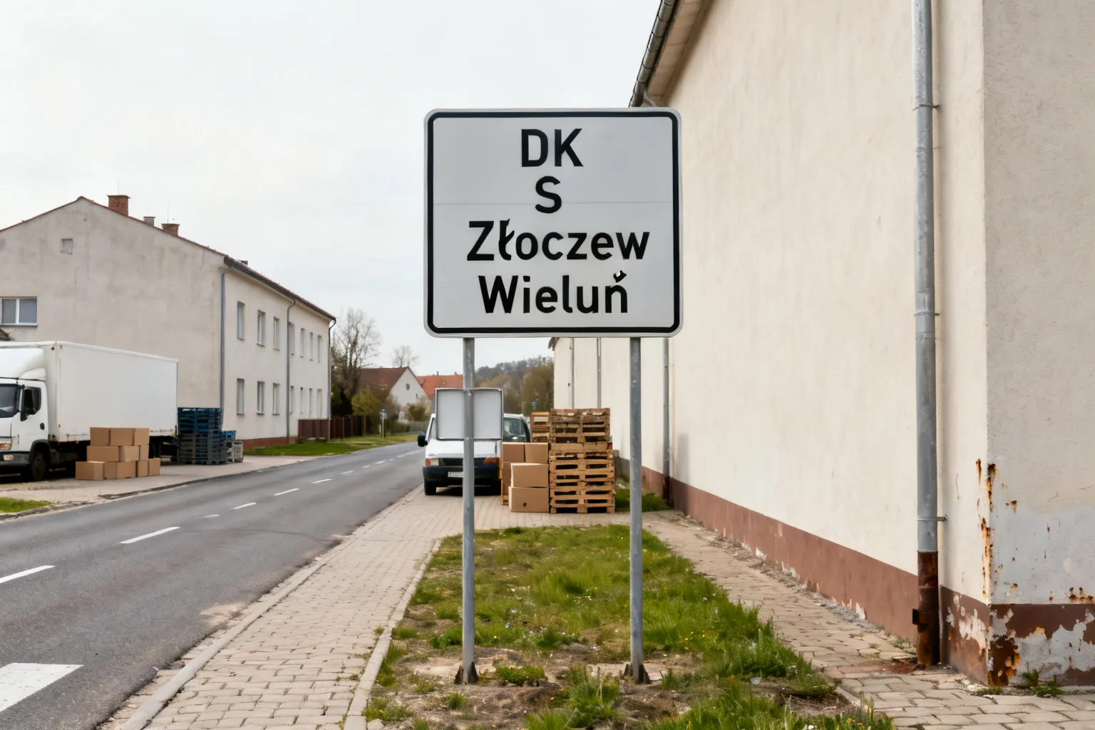 Dachowanie DK S8 Złoczew Wieluń — jezdnia w kierunku Wrocławia zablokowana