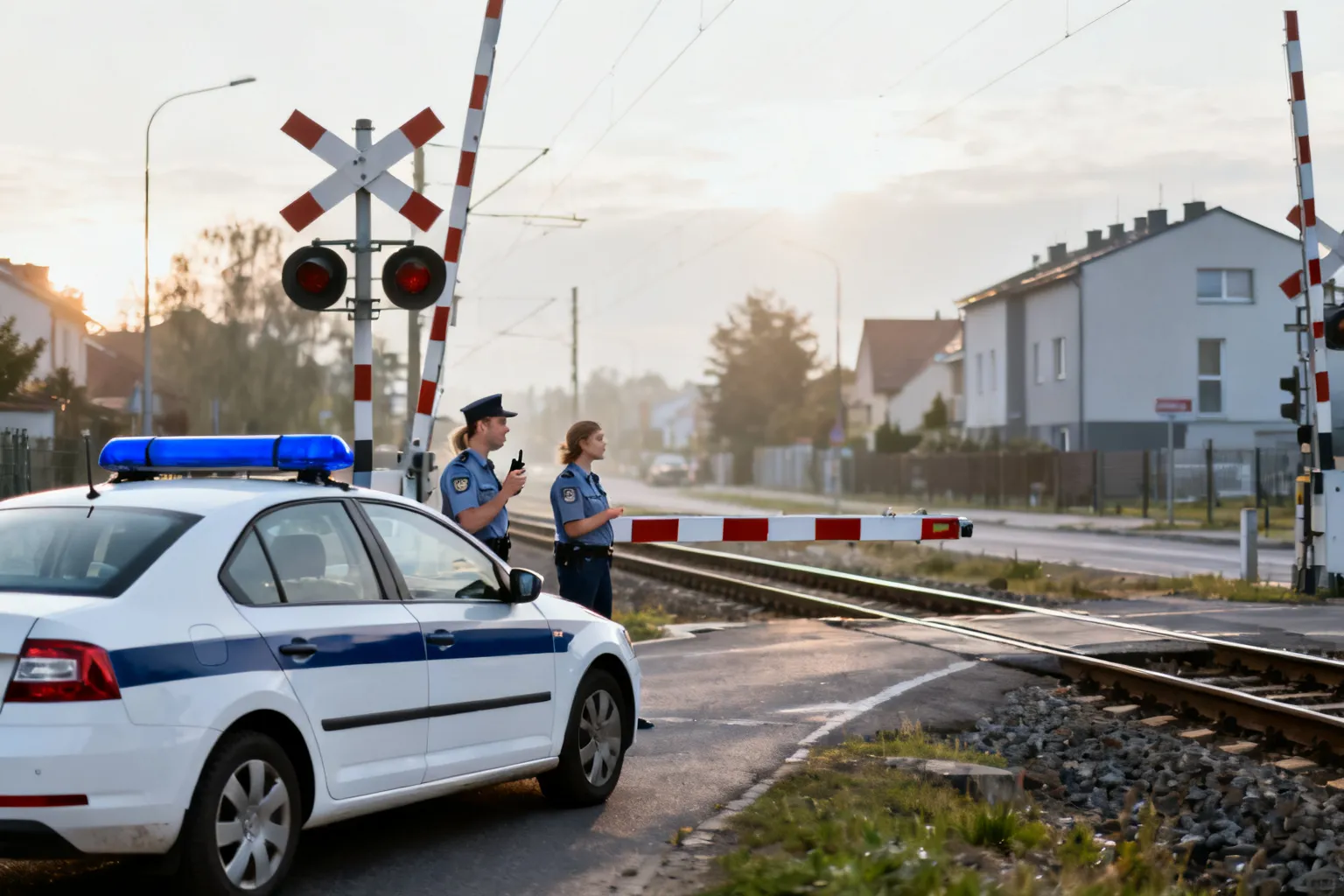 Łódzcy policjanci zwiększyli obecność przy torach podczas Rail Action Week