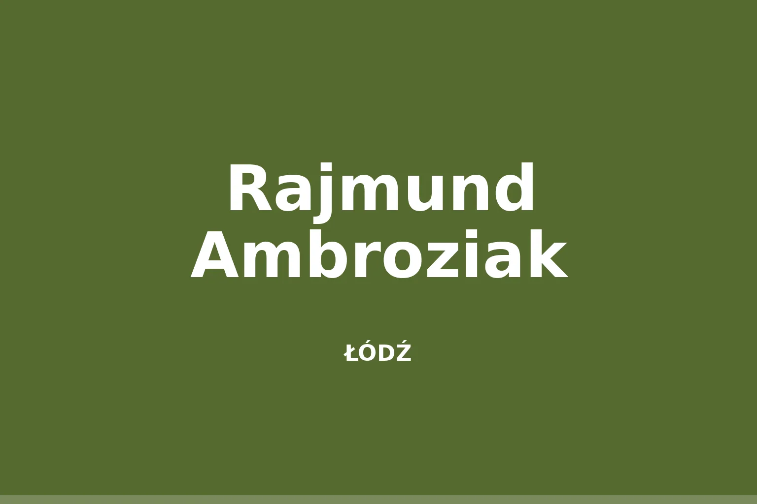 Rajmund Ambroziak