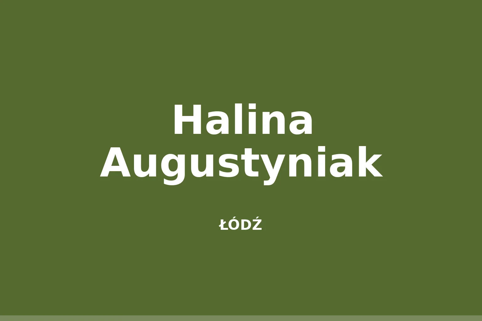 Halina Augustyniak