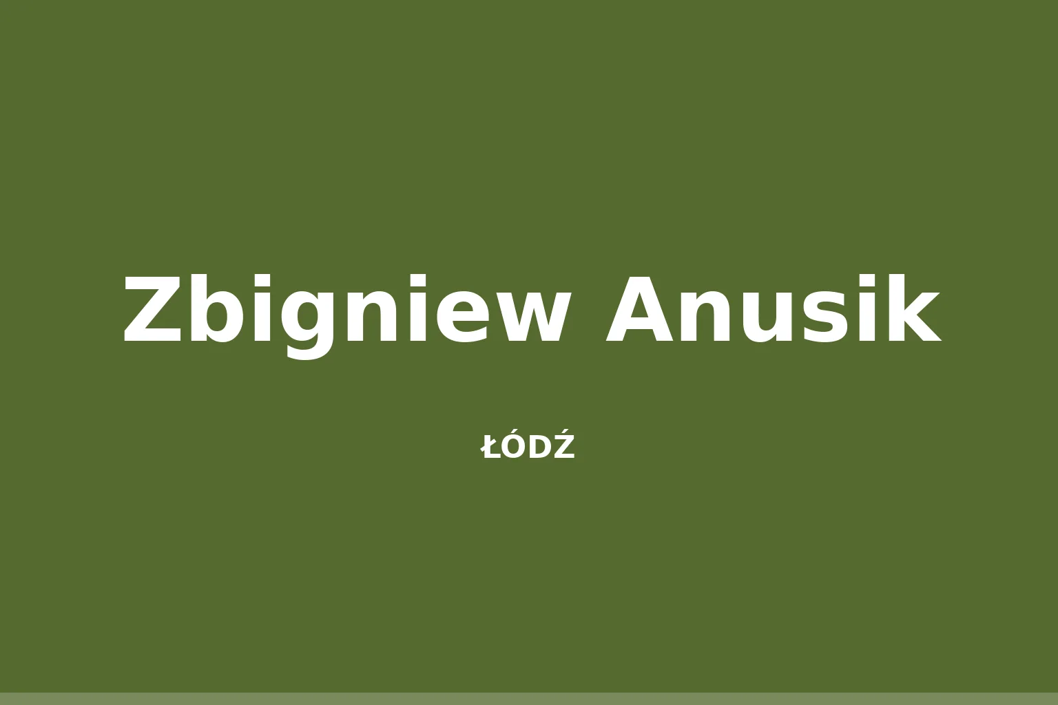 Zbigniew Anusik