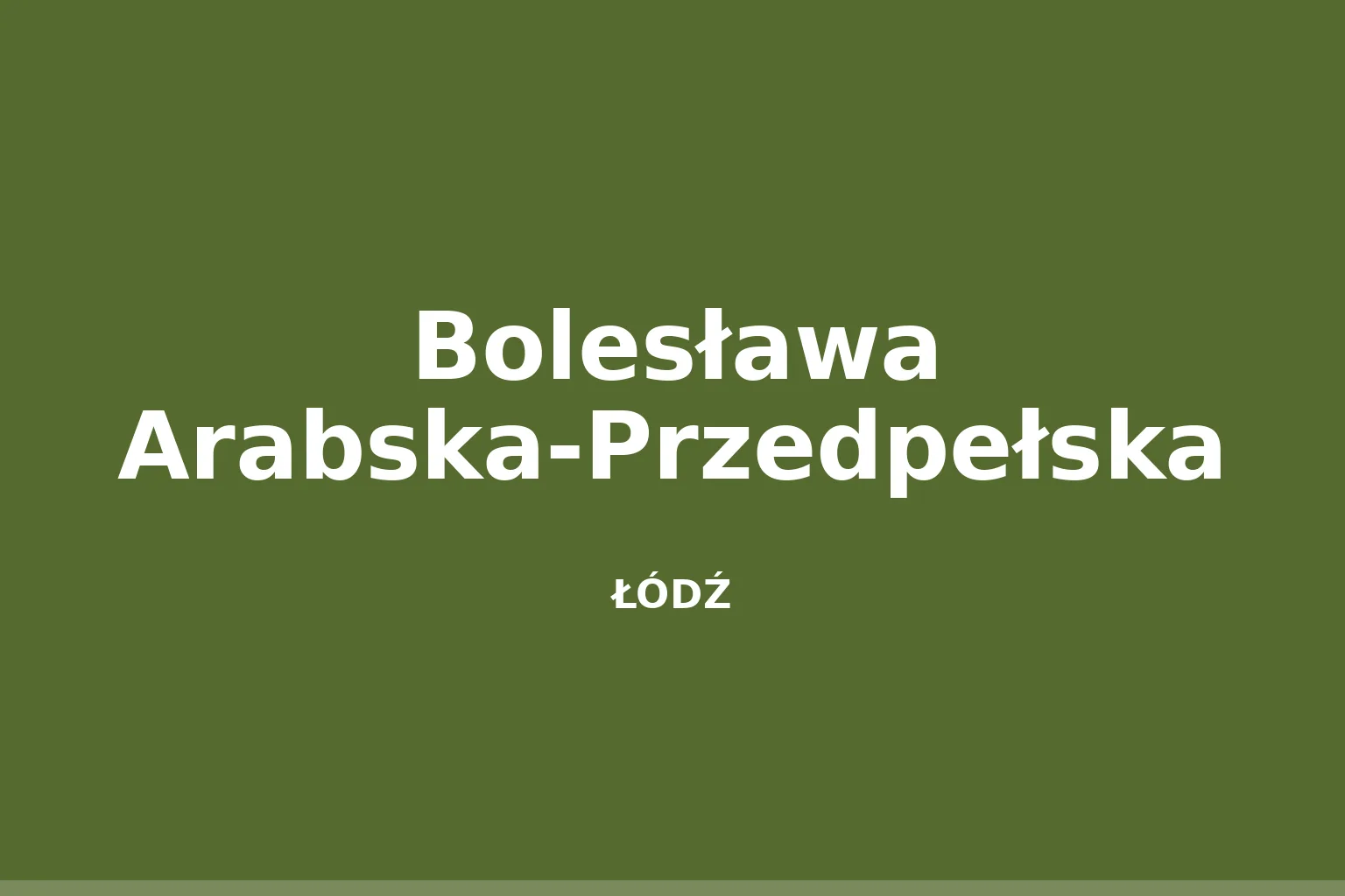 Bolesława Arabska-Przedpełska