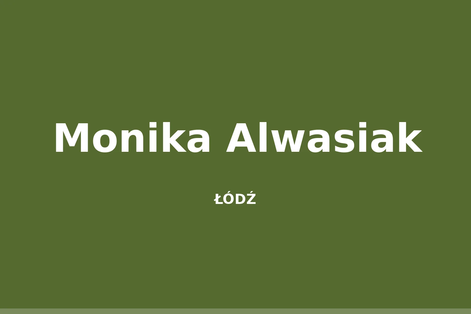 Monika Alwasiak