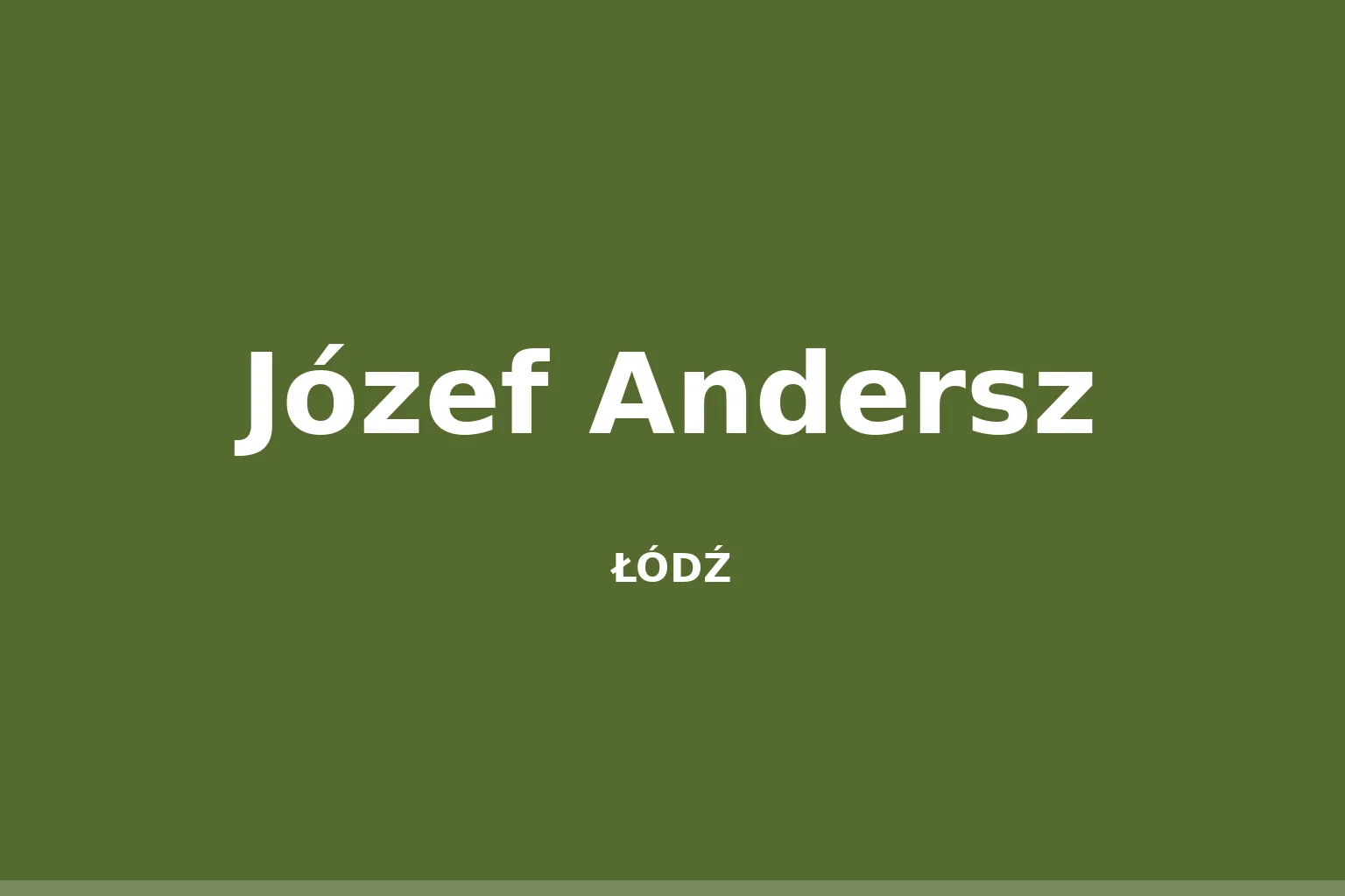 Józef Andersz