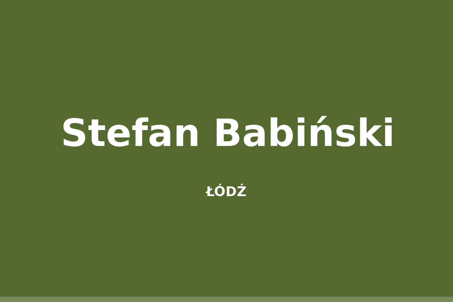 Stefan Babiński