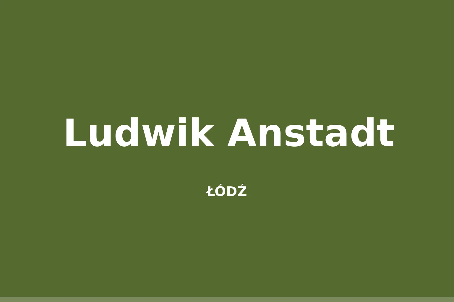 Ludwik Anstadt