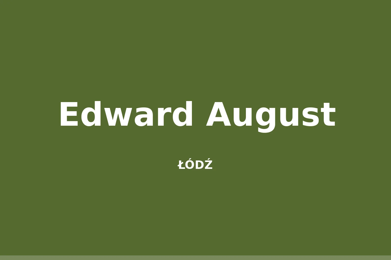 Edward August