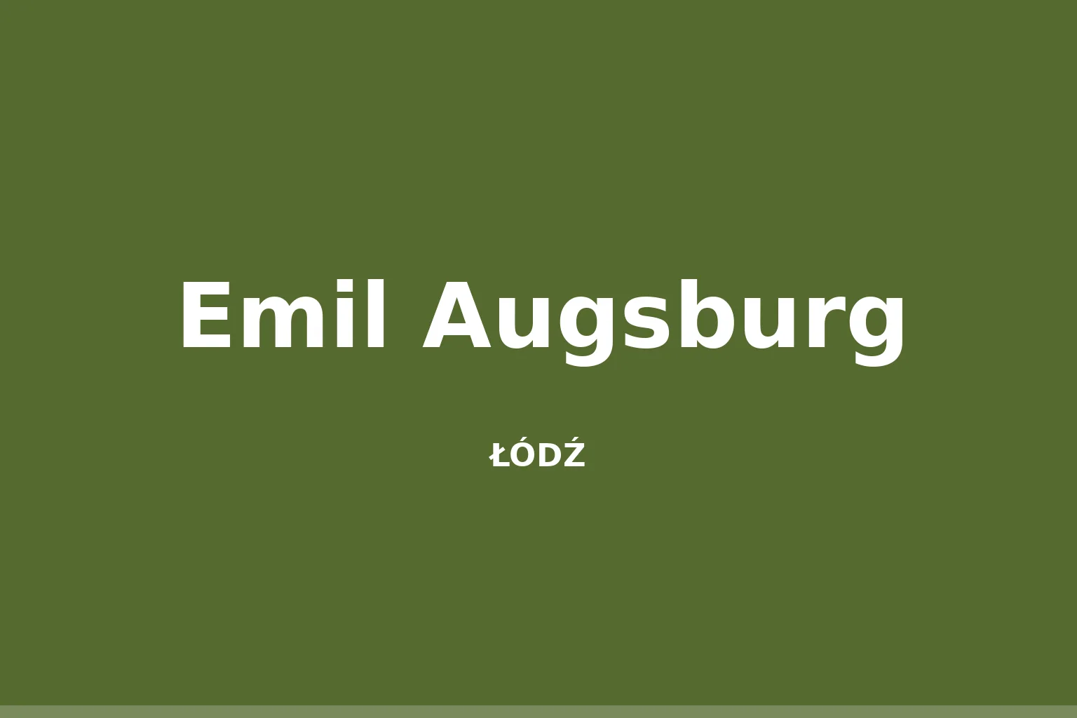 Emil Augsburg