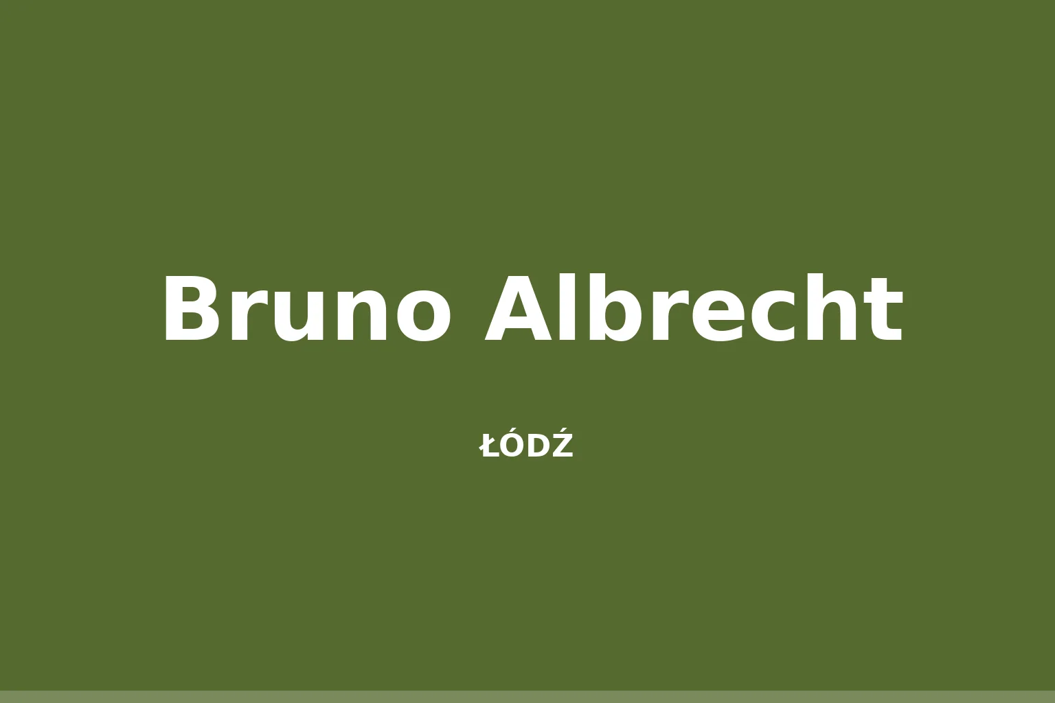 Bruno Albrecht