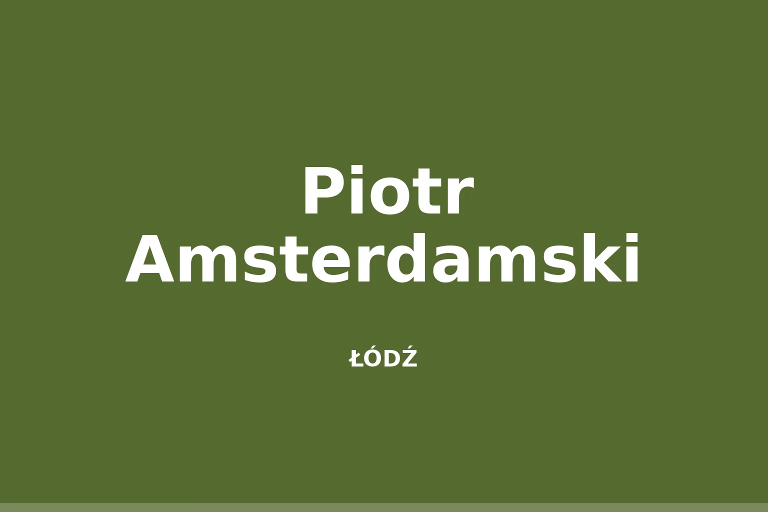 Piotr Amsterdamski