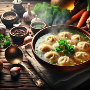 Rosół wiedeński: obfita zupa bez makaronu z pysznym dodatkiem