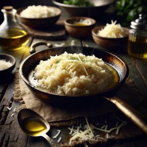 Ryż bez wody: Jak uzyskać kremową teksturę na patelni