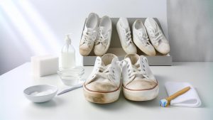 Jak wyczyścić białe buty?